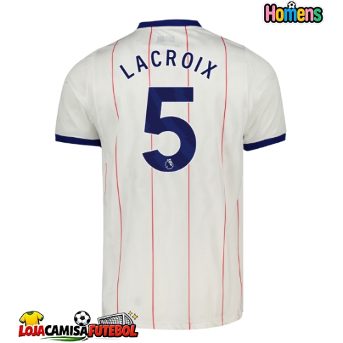 Camisa de Futebol Chelsea Maxence Lacroix #5 Equipamento Alternativo 2026-27 Manga Curta